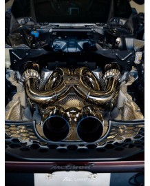 Silencieux d'échappement Inox FI EXHAUST pour MC LAREN 750S