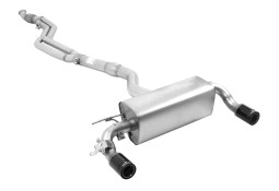 Echappement inox REMUS pour BMW M135i(x) F20 F21 320/326Ch (2011+)- Ligne Cat-Back à valves Racing