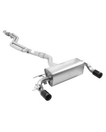 Echappement inox REMUS pour BMW M135i(x) F20 F21 320/326Ch (2011+)- Ligne Cat-Back à valves Racing