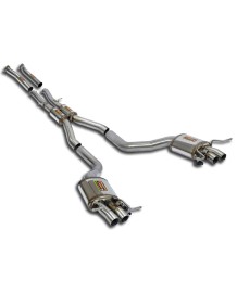 Echappement SUPERSPRINT Bentley Continental GT/GTC 6.0i W12 Bi-Turbo (2003-2017) -Silencieux à valves