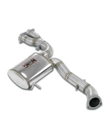 Ligne d'échappement inox SUPERSPRINT pour MERCEDES SL500 R129 V8 306/320/326Ch M119/M113 (1989-2001)
