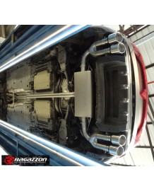 Echappement inox RAGAZZON pour CUPRA Formentor VZ 1.5 e-Hybrid 177/272Ch (06/2024+)- Ligne Fap-Back 4 Sorties