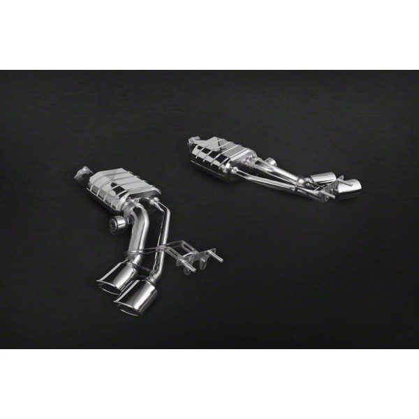 Echappement inox CAPRISTO pour MERCEDES G63 AMG G500 W463 (2012-2017) - Silencieux à valves ECE Echappement inox CAPRISTO pour MERCEDES G63 AMG G500 W463 (2012-2017) - Silencieux à valves ECE