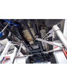 Echappement inox CAPRISTO pour MERCEDES G63 AMG G500 W463 (2012-2017) - Silencieux à valves ECE