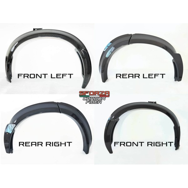 Extensions d'ailes Carbone SFORZA pour FERRARI Purosangue Extensions d'ailes Carbone SFORZA pour FERRARI Purosangue
