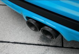 Embouts d'échappement Carbone TECHART pour PORSCHE 718 GT4 / GT4 RS / Spyder / Spyder RS