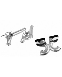 Silencieux d'échappement inox à valves NOVITEC pour FERRARI Daytona SP3
