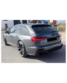 Pare-chocs arrière look RS6 C8 pour Audi A6 C8 Avant TFSI (2018-2023)