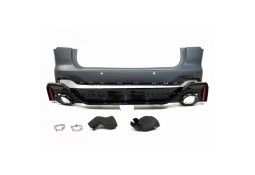 Pare-chocs arrière look RS6 C8 pour Audi A6 C8 Avant TFSI (2018-2023)