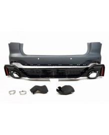 Pare-chocs arrière look RS6 C8 pour Audi A6 C8 Avant TFSI (2018-2023)