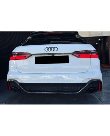 Pare-chocs arrière look RS6 C8 pour Audi A6 C8 Avant TFSI (2018-2023)