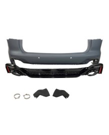 Pare-chocs arrière look RS6 C8 pour Audi A6 C8 Avant TFSI (2018-2023)