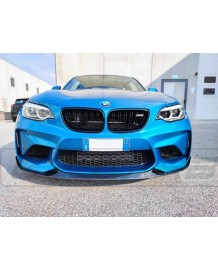 Spoiler avant Carbone CT CARBON pour BMW M2 F87 N55 (2014-2017)(V4)
