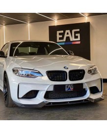 Spoiler avant Carbone CT CARBON pour BMW M2 F87 N55 (2014-2017)(V3)