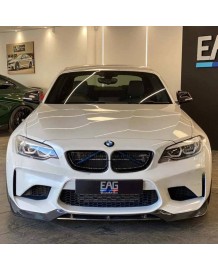 Spoiler avant Carbone CT CARBON pour BMW M2 F87 N55 (2014-2017)(V3)