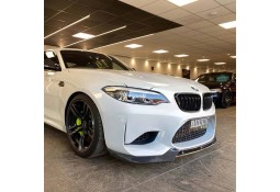 Spoiler avant Carbone CT CARBON pour BMW M2 F87 N55 (2014-2017)(V3)