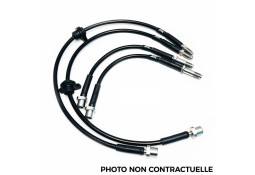 Durites / Flexibles de freins aviation AVX pour PORSCHE 987 + 981 + 981 GT4
