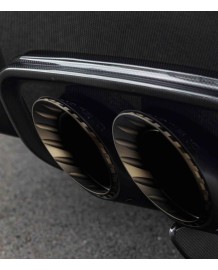 Silencieux d'échappement + Embouts CAPRISTO pour FERRARI 12 CILINDRI