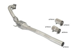 Downpipe + Catalyseurs sport RAGAZZON pour VW GOLF 6R 2.0 TSI 270Ch (2010+)