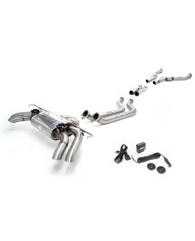 Echappement sport inox QUICKSILVER pour Range Rover SV P615 L460 (2024+)-Ligne FAP-Back à valves