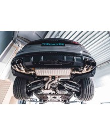 Embouts d'échappement inox 4 Sorties DCE PARTS pour AUDI Q8 60/55 TFSIe Hybrid S-line 4M (2024+)