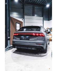 Embouts d'échappement inox 4 Sorties DCE PARTS pour AUDI Q8 60/55 TFSIe Hybrid S-line 4M (2024+)