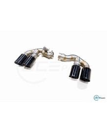 Embouts d'échappement inox 4 Sorties DCE PARTS pour AUDI Q8 60/55 TFSIe Hybrid S-line 4M (2024+)