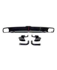 Diffuseur arrière look RSQ8 pour AUDI Q8 4M S-line / SQ8 (2018-2023)