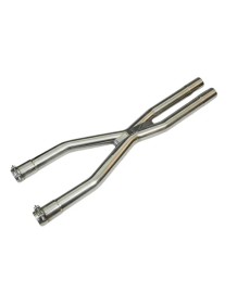 X-Pipe inox CARGRAPHIC pour MASERATI 4200 GT V8 Coupé Spyder