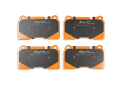 Kit Disques / Plaquettes de freins avant DBA pour AUDI R8 V8 V10 (2007-2015)(2017+)(Origine Acier)