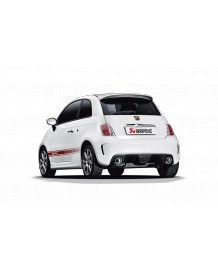 Echappement AKRAPOVIC ABARTH 500 500C - Silencieux.