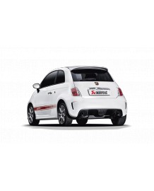 Echappement AKRAPOVIC ABARTH 500 500C - Silencieux.