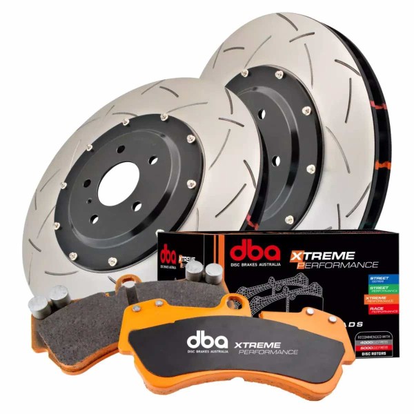 Kit Disques / Plaquettes de freins avant DBA pour FORD MUSTANG GT 5.0 MK6 (2015-2023) Kit Disques / Plaquettes de freins avant DBA pour FORD MUSTANG GT 5.0 MK6 (2015-2023)