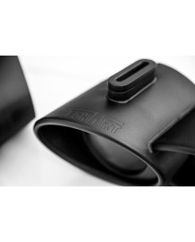 Silencieux d'échappement à valves TECHART pour PORSCHE 991 Turbo / Turbo S 991.1/991.2 (2012-2018)