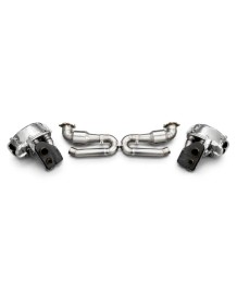 Ligne d'échappement à valves TECHART pour PORSCHE 992.2 Turbo S (2025+)(Race)