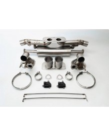 Silencieux d'échappement inox TECHART pour PORSCHE 992.2 GT3 + Touring (2025+)
