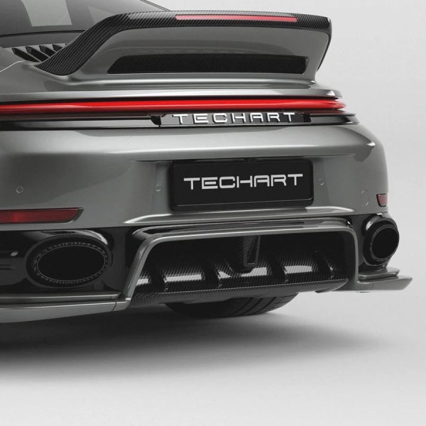 Diffuseur central carbone TECHART pour PORSCHE 992.2 TURBO S (2025+) Diffuseur central carbone TECHART pour PORSCHE 992.2 TURBO S (2025+)