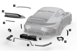 Diffuseur central carbone TECHART pour PORSCHE 992.2 TURBO S (2025+) Diffuseur central carbone TECHART pour PORSCHE 992.2 TURBO S (2025+)