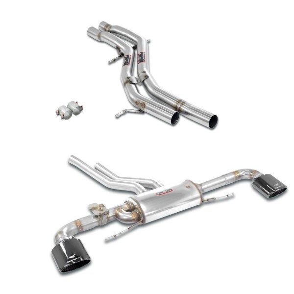 Ligne d'échappement inox à valves SUPERSPRINT pour VW TOUAREG R eHybrid 3.0 V6 4Motion 462Ch (2023+) Ligne d'échappement inox à valves SUPERSPRINT pour VW TOUAREG R eHybrid 3.0 V6 4Motion 462Ch (2023+)