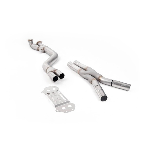 Suppression Filtres à particules FAP + Z-Pipe MILLTEK pour BMW M2 G87 (2023+) Suppression Filtres à particules FAP + Z-Pipe MILLTEK pour BMW M2 G87 (2023+)