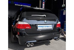 Echappement inox EISENMANN pour BMW M5 E61-Ligne cat-back à à valves