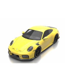 Spoiler Avant Carbone TECHART pour PORSCHE 992.2 Carrera 4 / T / 4S / GTS / 4 GTS avec pack SportDesign (2025+)