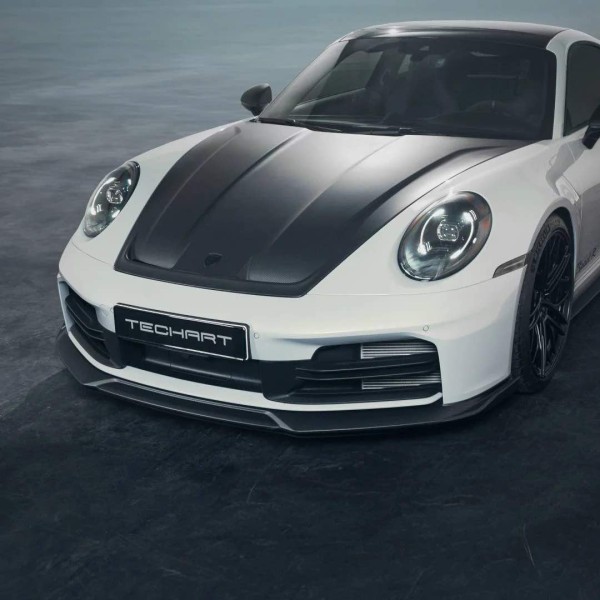 Spoiler Avant TECHART pour PORSCHE 992.2 Carrera 4 / T / 4S sans pack SportDesign (2025+) Spoiler Avant TECHART pour PORSCHE 992.2 Carrera 4 / T / 4S sans pack SportDesign (2025+)