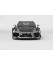 Extensions de pare-chocs avant TECHART pour PORSCHE 992.2 TURBO S (2025+)