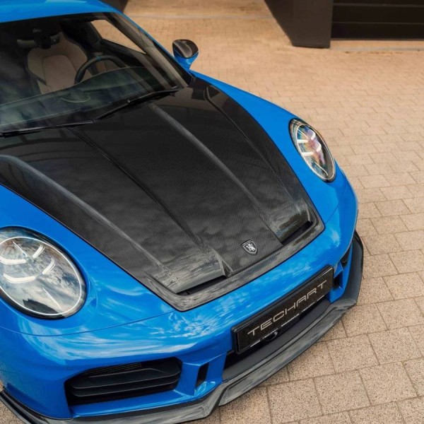 Capot TECHART pour Porsche 992.2 GT3 + Turbo S (2025+) Capot TECHART pour Porsche 992.2 GT3 + Turbo S (2025+)