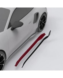 Bas de caisse TECHART pour Porsche 992.1 992.2 TURBO S (2021-2024)(2025+)