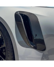 Prises d'air latérales Carbone TECHART pour Porsche 992.1 992.2 Turbo + S (2020-2024)(2025+)