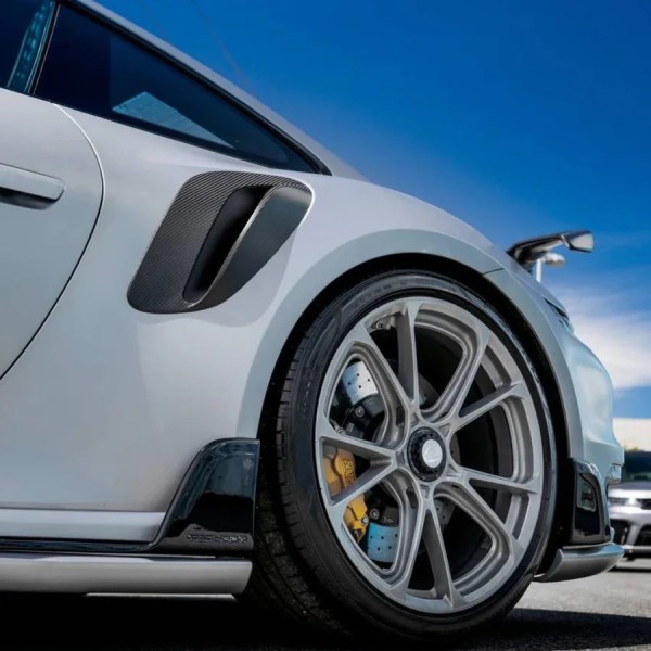 Prises d'air latérales Carbone TECHART pour Porsche 992.1 992.2 Turbo + S (2020-2024)(2025+) Prises d'air latérales Carbone TECHART pour Porsche 992.1 992.2 Turbo + S (2020-2024)(2025+)
