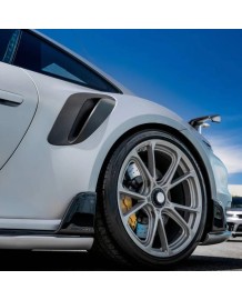 Prises d'air latérales Carbone TECHART pour Porsche 992.1 992.2 Turbo + S (2020-2024)(2025+)