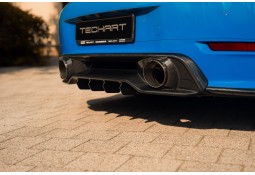 Diffuseur arrière central carbone TECHART pour PORSCHE 992.2 Carrera 4 T S 4S (2025+) Diffuseur arrière central carbone TECHART pour PORSCHE 992.2 Carrera 4 T S 4S (2025+)